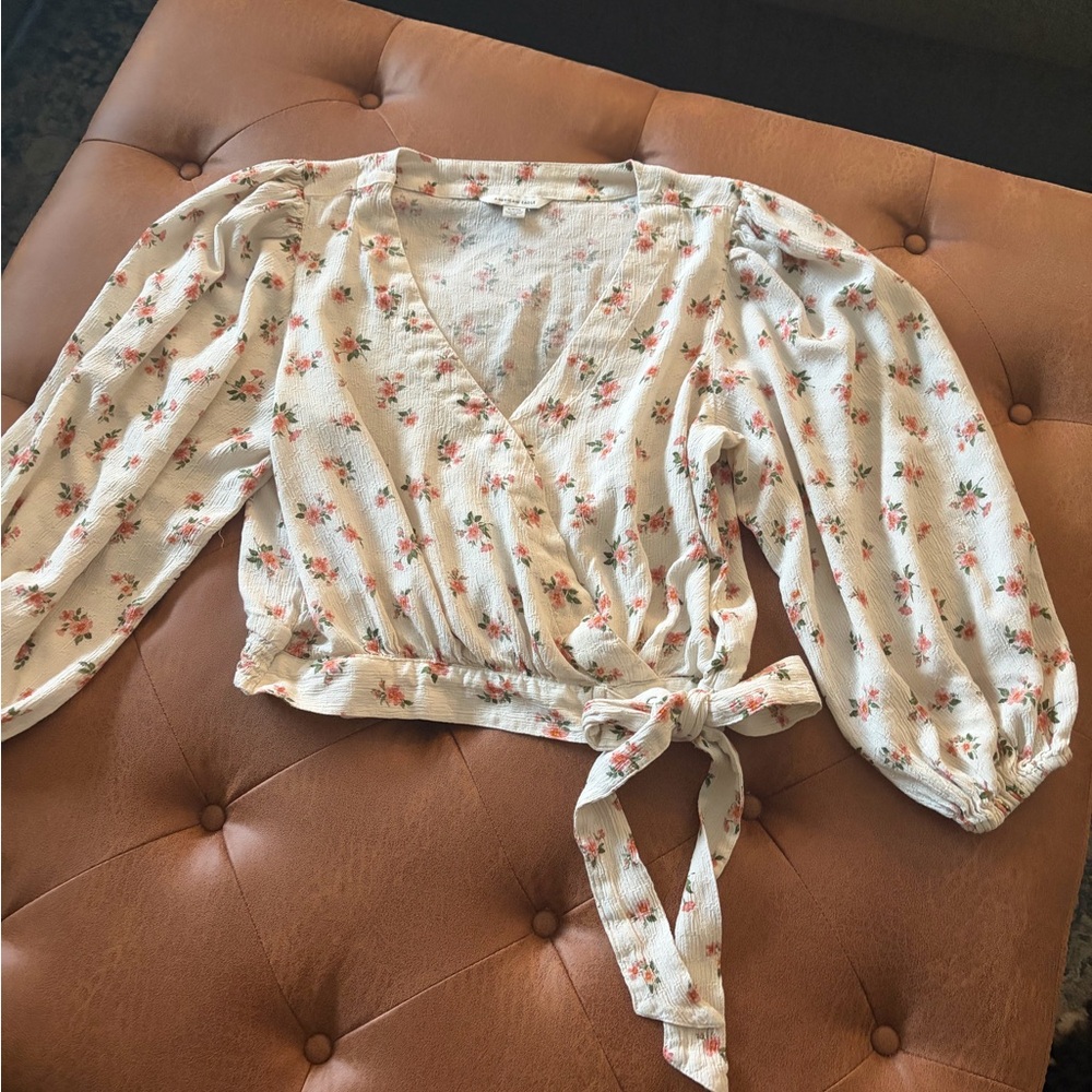 American Eagle boho flowy top blouse